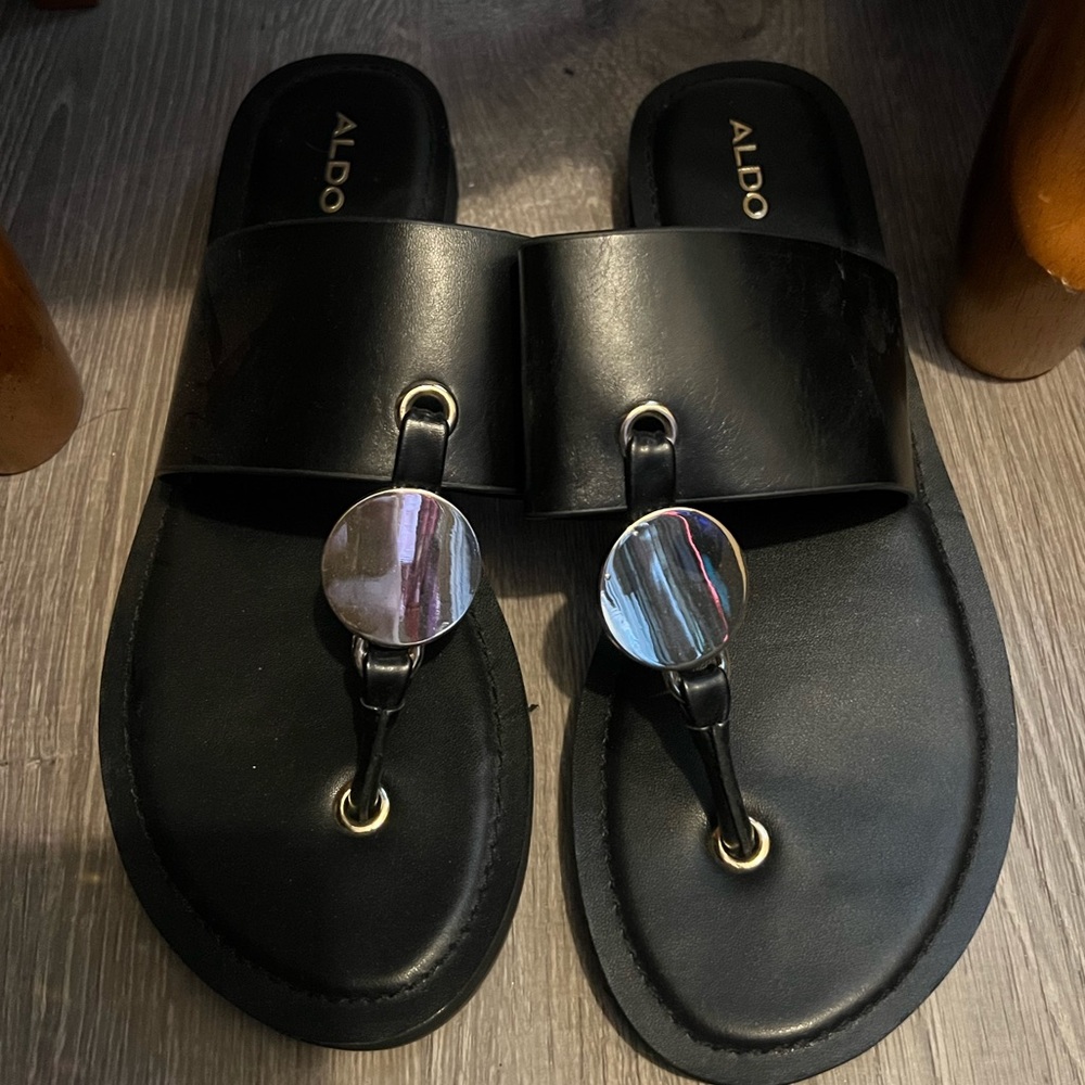 Black sandals